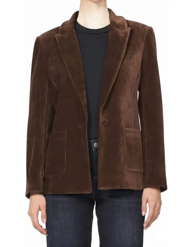 Effie Cord Blazer