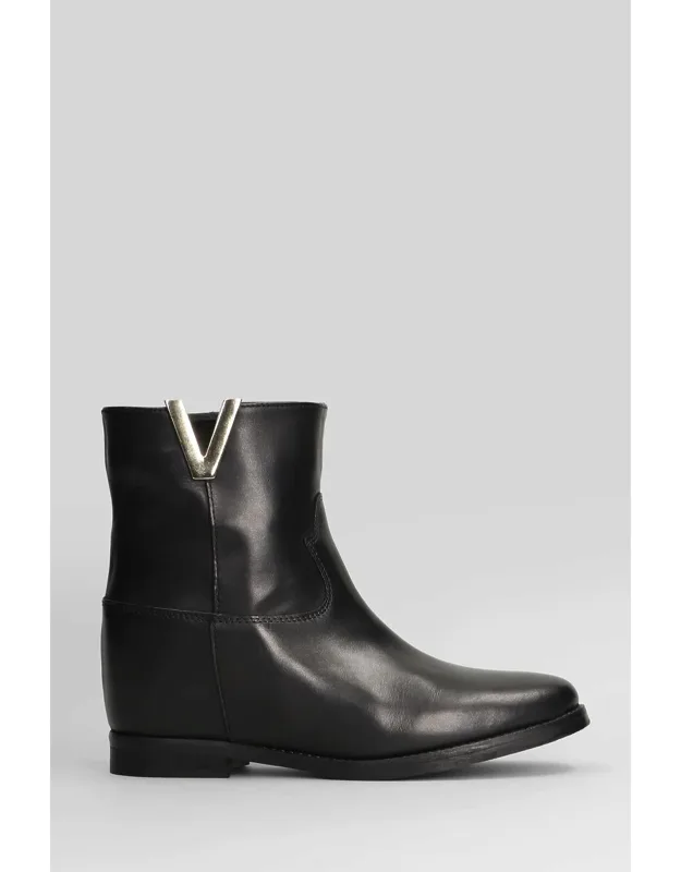 Ankle Boots Inside Wedge