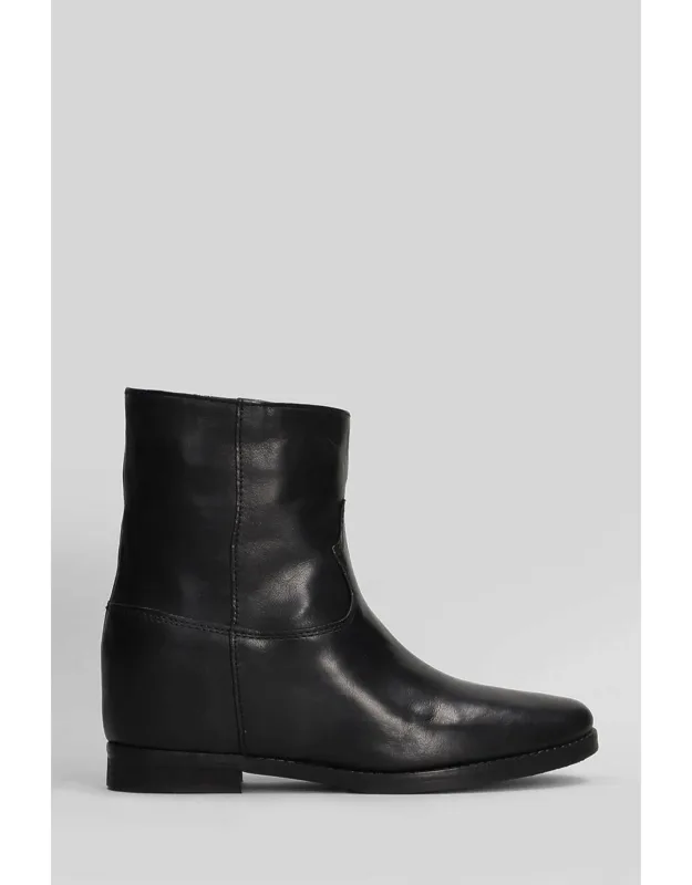 Ankle Boots Inside Wedge