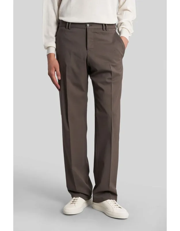 Pt Torino Ma37 Pants In Wool, Straight Leg