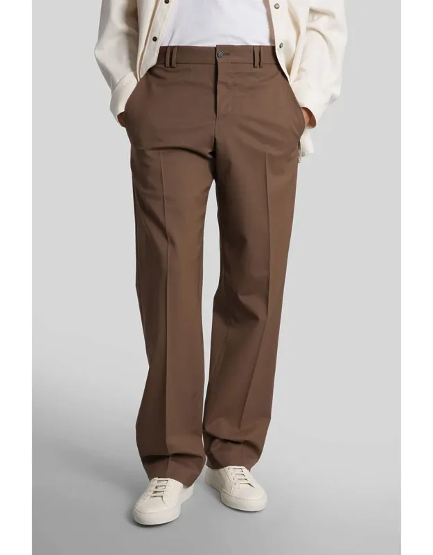 Pt Torino Ma37 Pants In Wool, Straight Leg