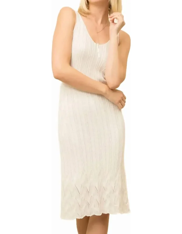 Cinched Waist Sweater Dress