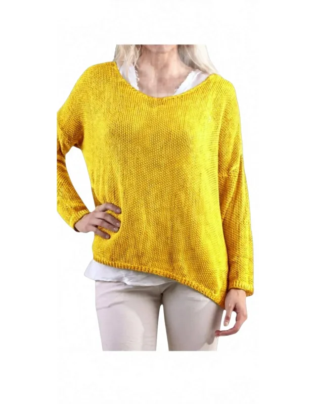 Scoop Neck Sweater