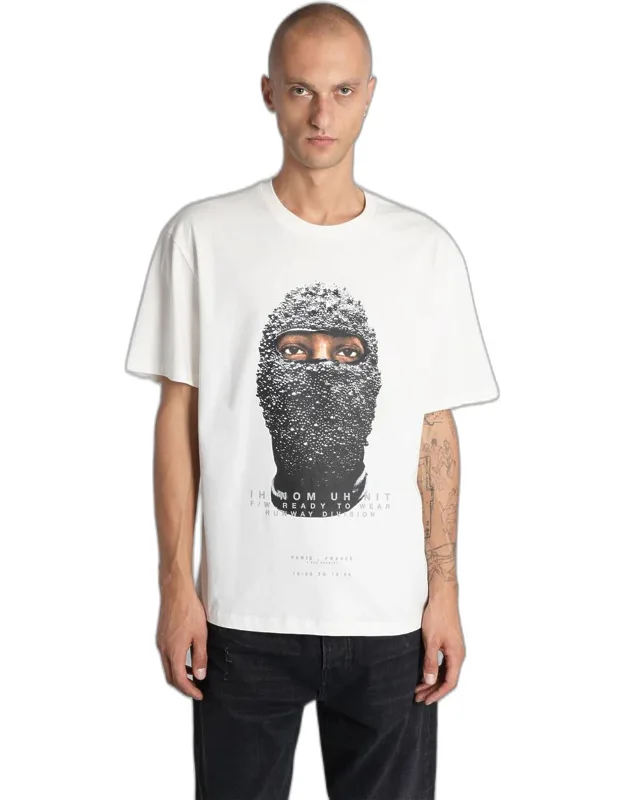T-shirt With Round Neck And Short Sleeves
