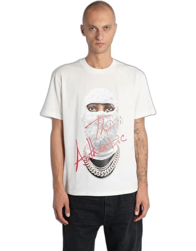 T-shirt With Round Neck And Short Sleeves