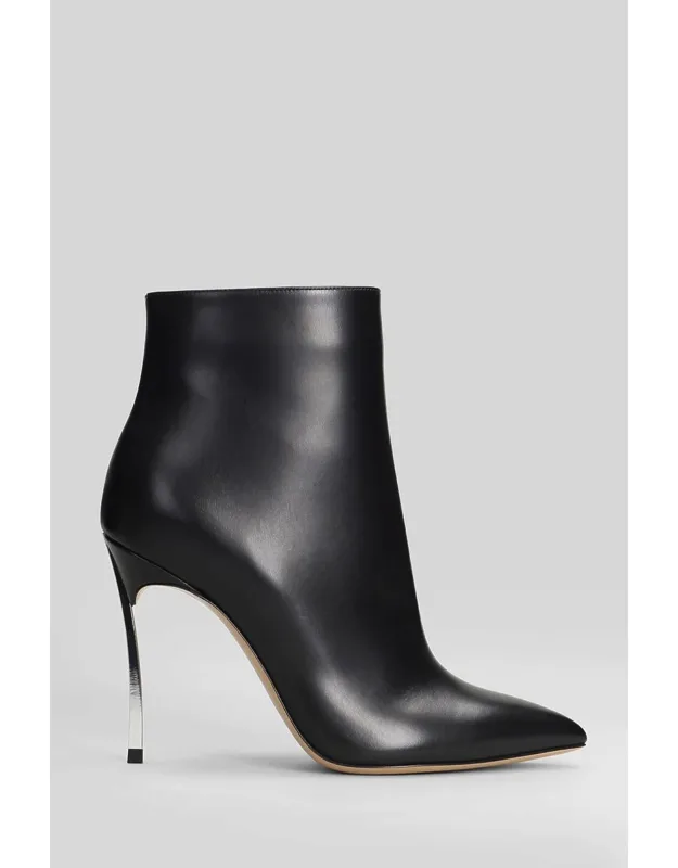 Blade High Heel Ankle Boots