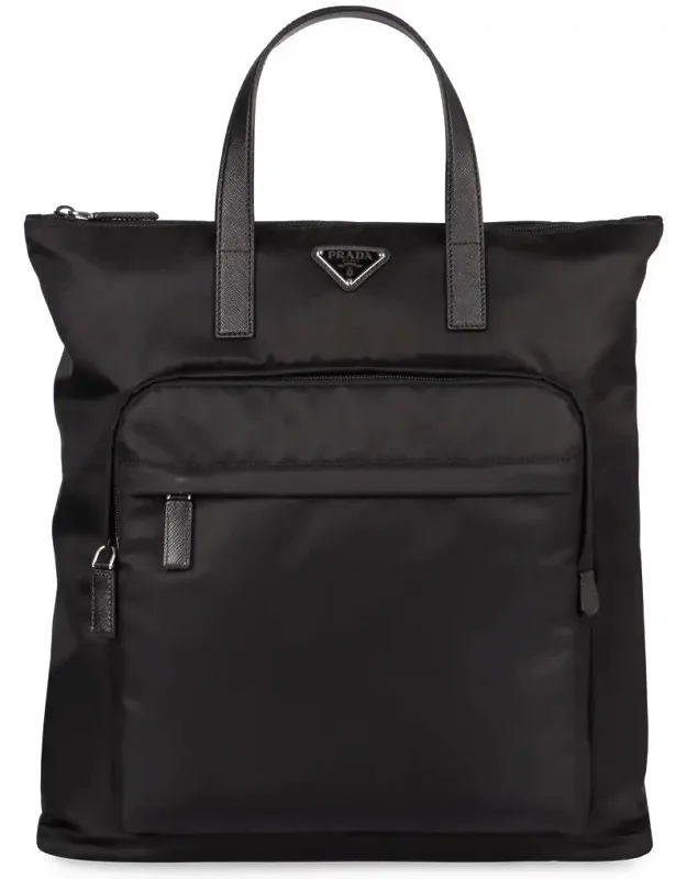 Logo Detail Re-nylon Backpack