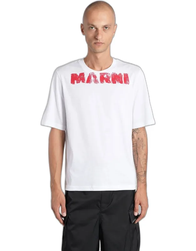 T-shirt With Round Neck And Short Sleeves