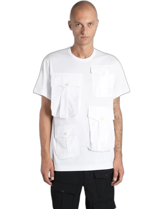T-shirt With Round Neck And Short Sleeves
