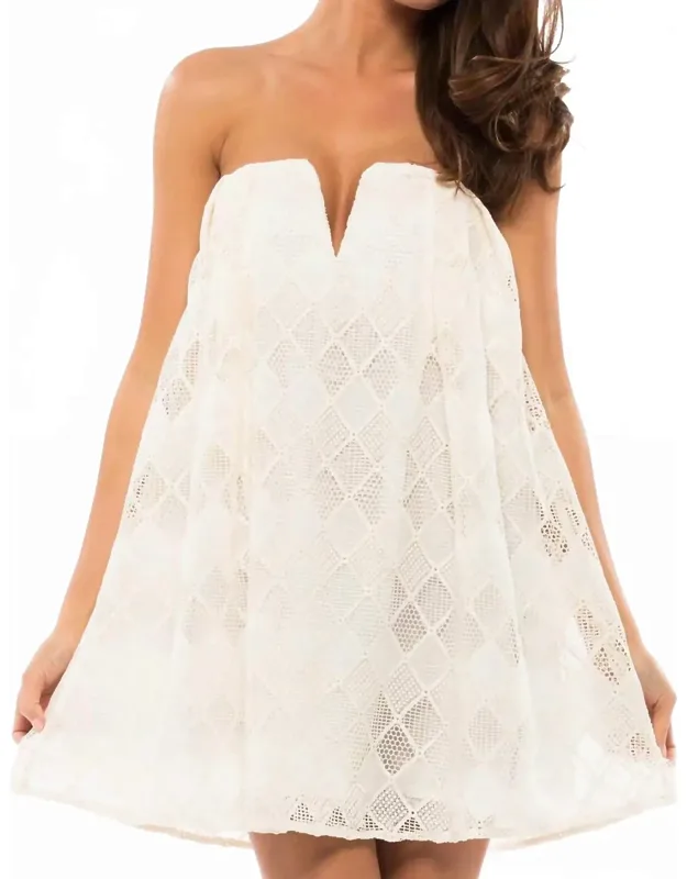 Empire Strapless Dress