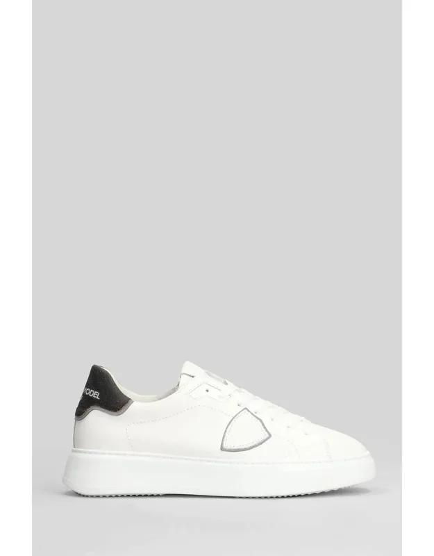 _temp Low Sneakers, Round Toe, Rubber Outsole_