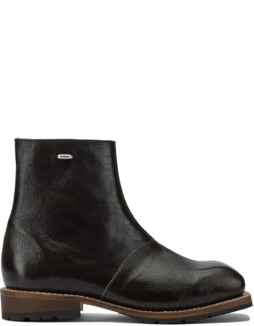 Zippered Ankle Boots
