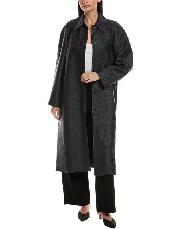 Spencer Linen-blend Coat