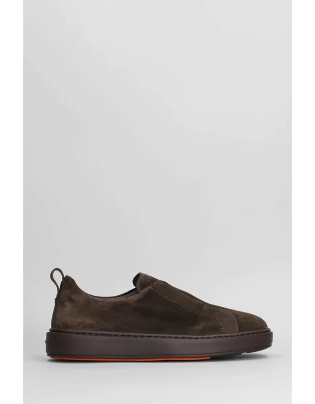 Victory Sneakers In Suede With Rubber Outsole