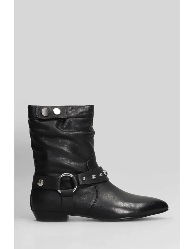 Low Heels Ankle Boots