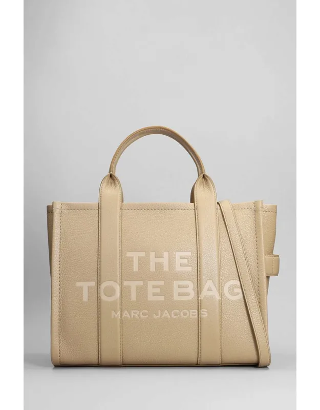 The Medium Tote With Double Handle And Zip Closure