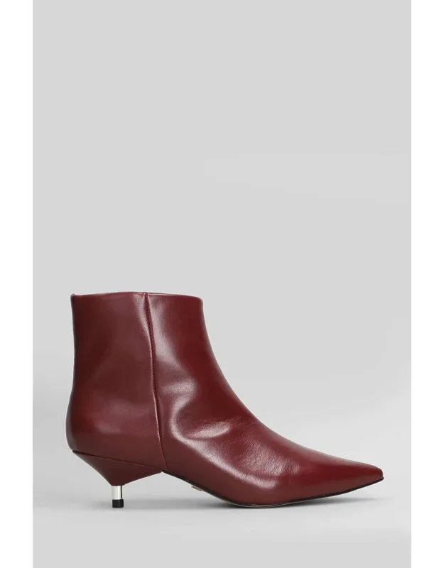 Low Heels Ankle Boots