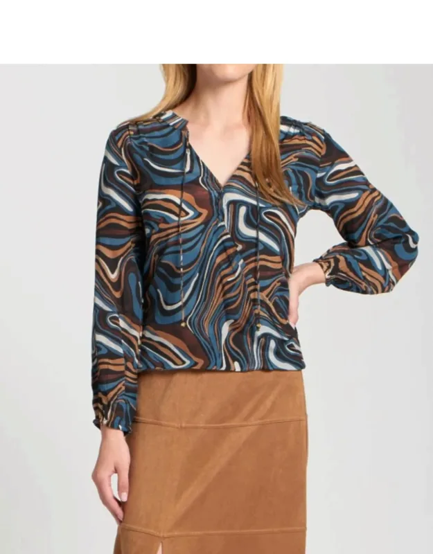 Crossover Tassel Top