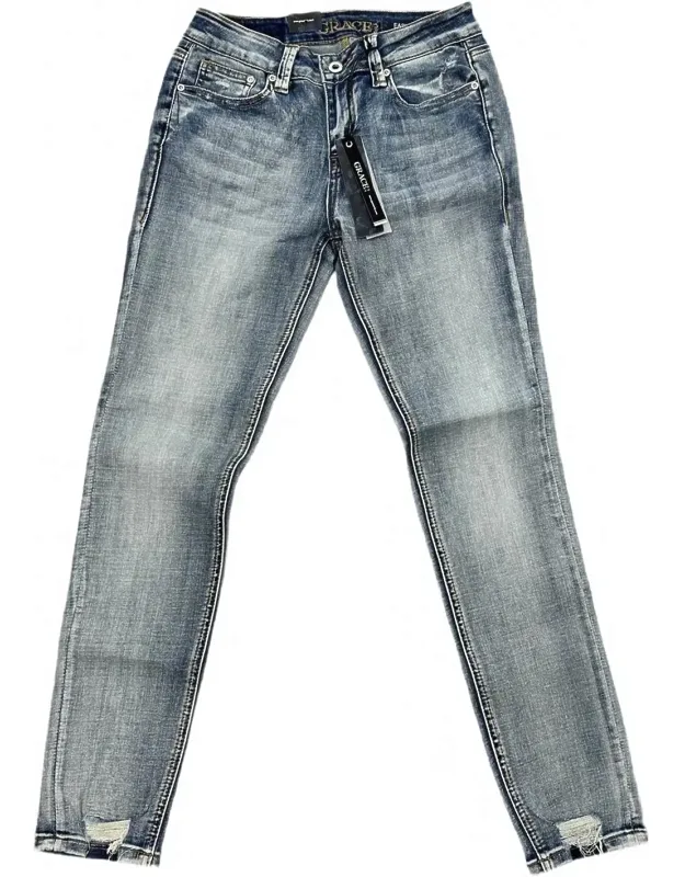 Lightweight Denim Skinny Jeans