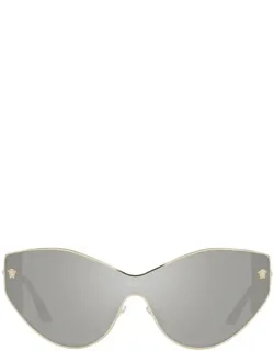 Versace Eyewear Sunglasses Cat-eye Gold Metal Italy