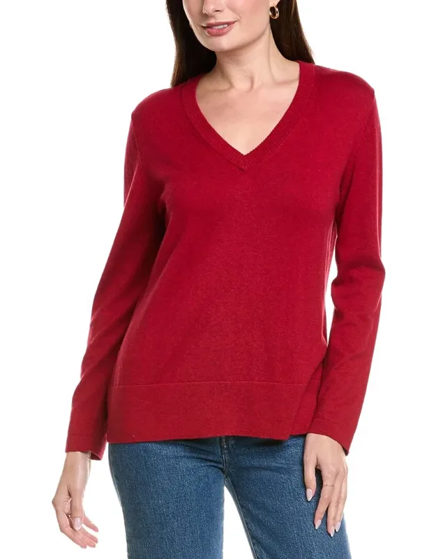 Basic V-neck Pullover