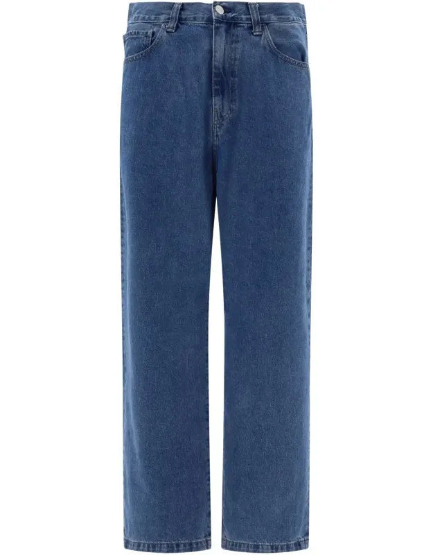 Landon Jeans With Wide Fit And Rafter Stitching