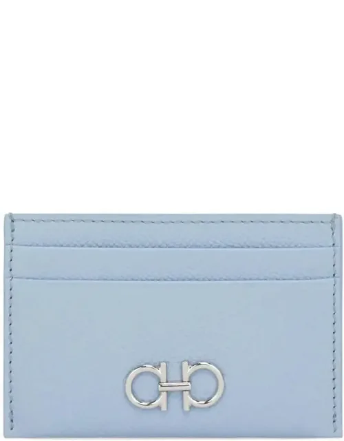 Gancini Leather Card Holder