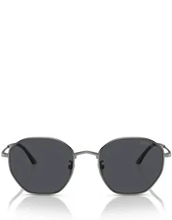Giorgio Armani Sunglasses Ar6150 300387 Silver Metal Italy