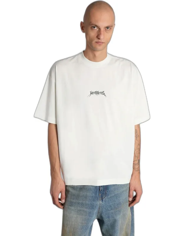 T-shirt With Round Neck And Embroidered Logo
