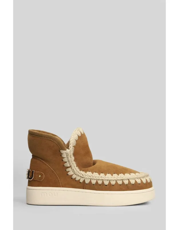 New Eskimo Sneakers With Hem Detail And Metallic Logo