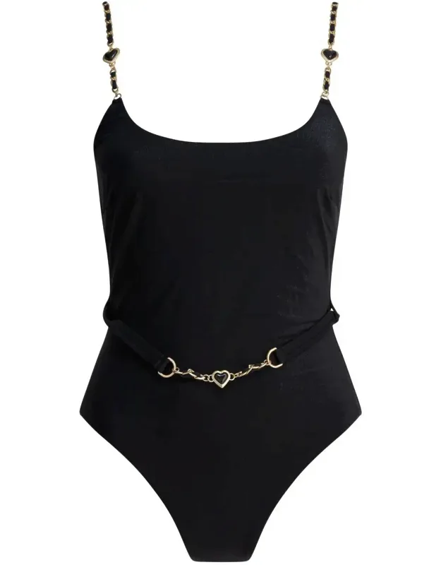 Daylight Chain Scoop Swimsuit