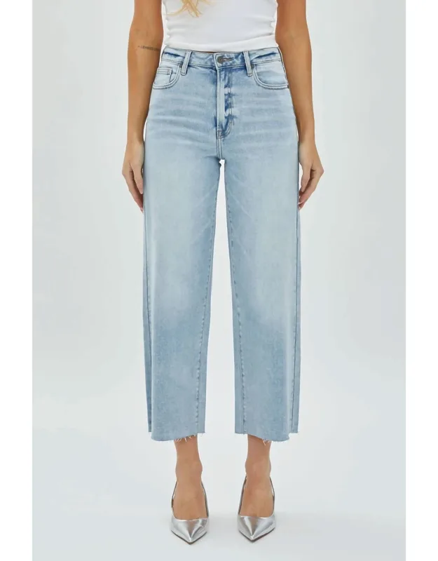 Nori High Waist Cropped Wide Pants