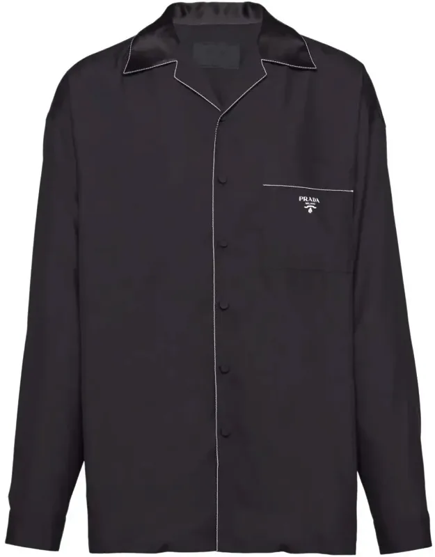 Contrasting Edges Shirt