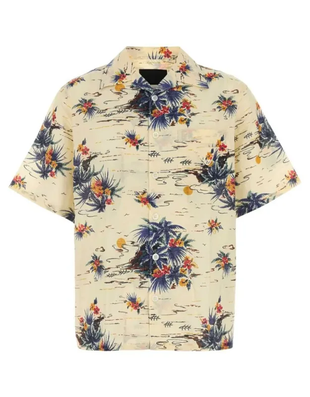 Hawaii Batista Cotton Short-sleeved Shirt