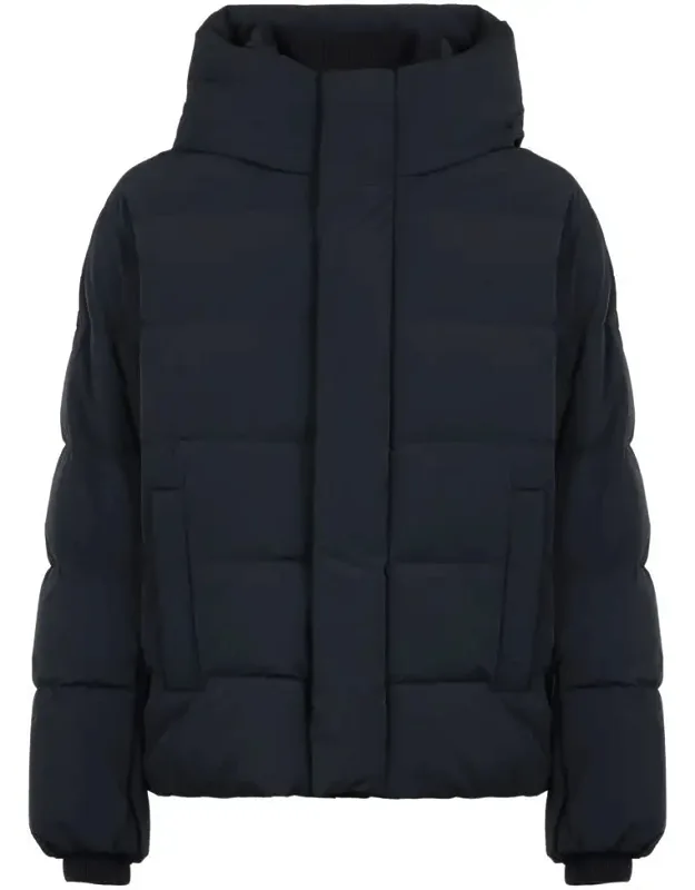 Hooded Short Down Jacket