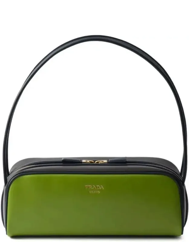Swing Smooth Leather Shoulder Bag