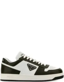 Downtown Two-tone Leather Sneakers
