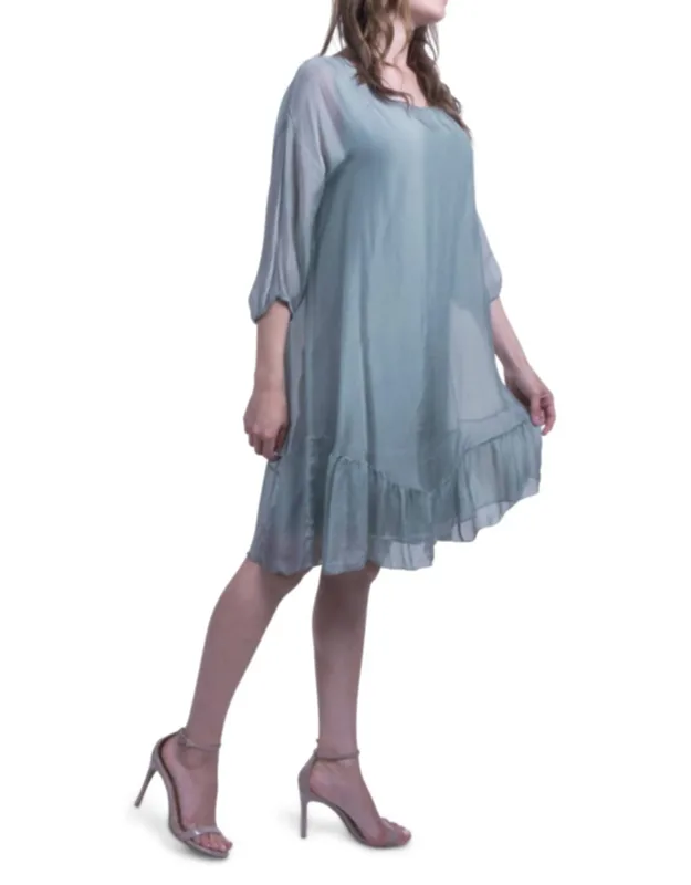 Silk Mini Dress