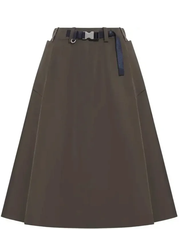 Technical Fabric Circle Skirt