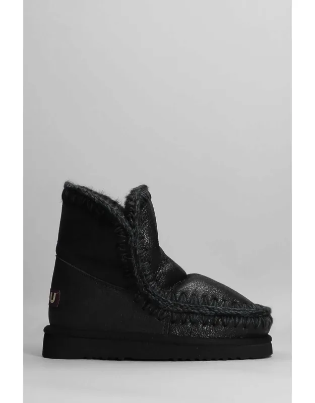 Eskimo 18 Low Heel Ankle Boots