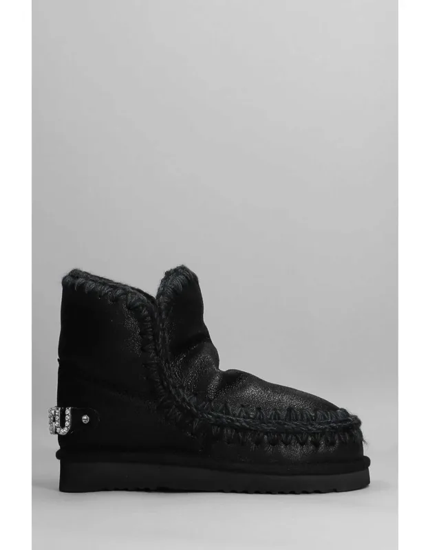 Eskimo 18 Low Heel Ankle Boots