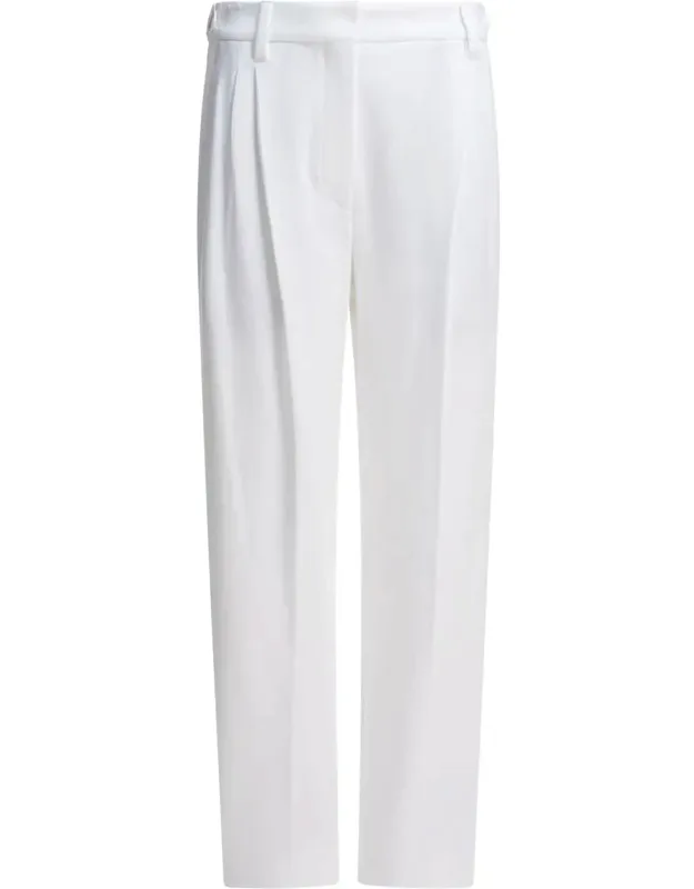 Baggy Cotton Tailored Pants