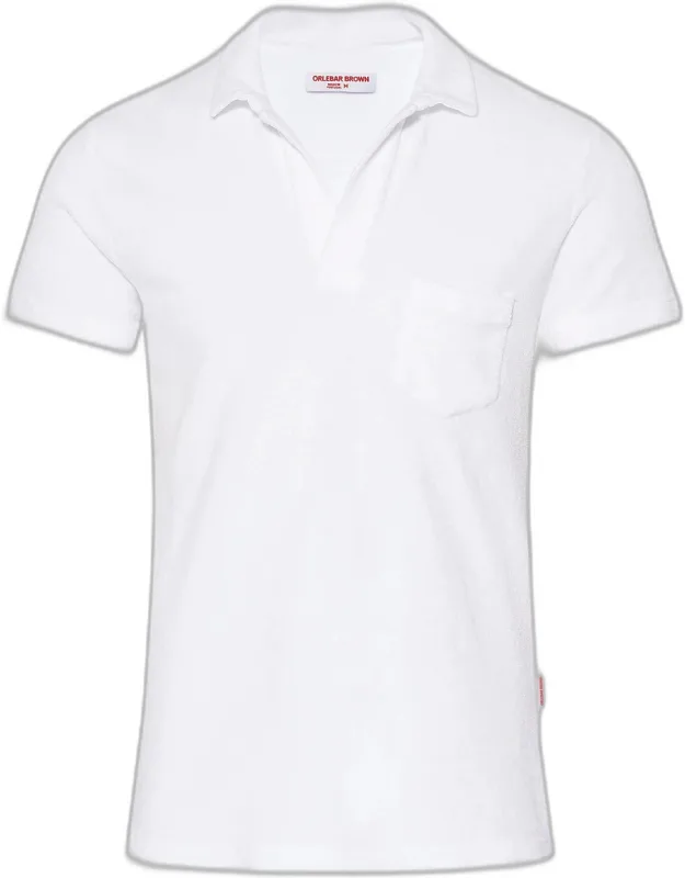 Cotton Terry Polo Shirt
