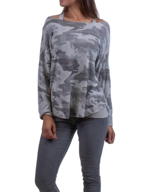 Camo Sweater