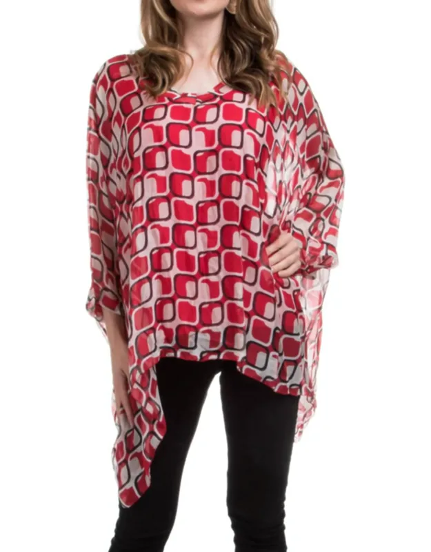 Seta Vee Kaftan Blouse