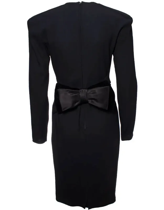 Dress With Giant Bow
