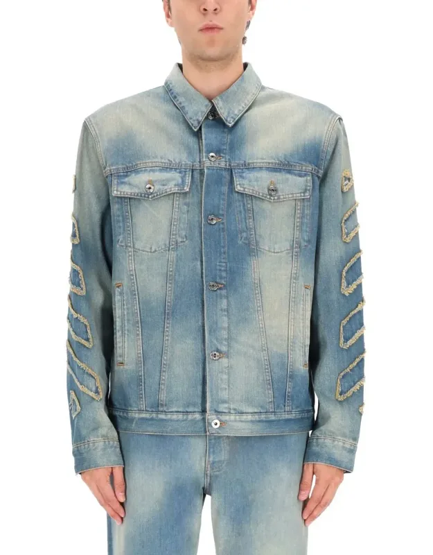"diag Raw Patch" Jacket