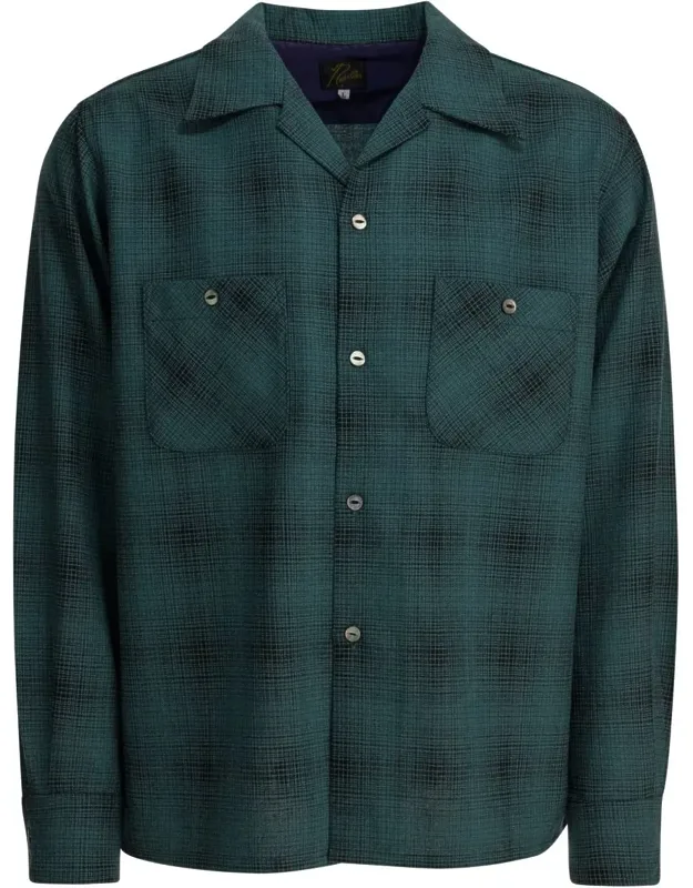 Checked Wool "one-up" Shirt