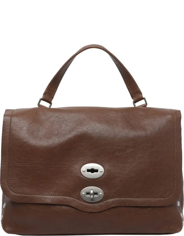 Zanellato Handbag With Turn Lock Closure And Adaptable Strap