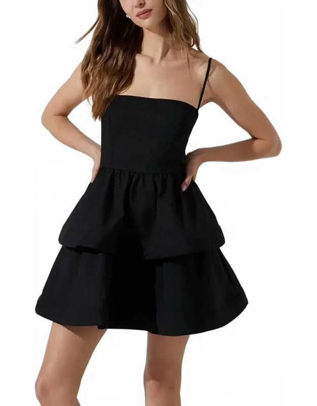 Tiered Skater Mini Dress
